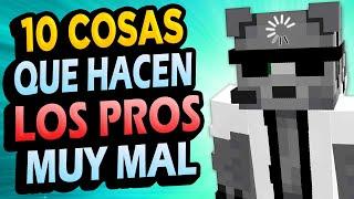  10 Cosas de Pros INÚTILES en Minecraft!! #1