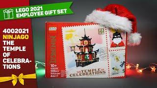 LEGO 4002021 Employee Gift 2021 - Ninjago: Temple of Celebrations