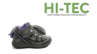 Hi-Tec Multiterra Trail Mid Hiking Boots - Waterproof (For Women)