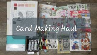 Card Making Haul And Happy Mail From Crafty Mama Diaries :)