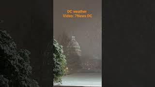 DC weather : 7news snow storms 2024 #youtubeshorts #viral #trending #trendingshorts