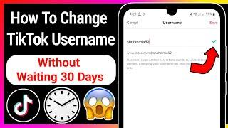 How to change your username on TikTok without waiting 30 days 2022 (New Method)