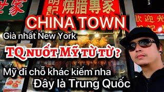  Trung Hoa Anh Hùng căn cứ địa nằm trong lòng nước Mỹ . China Town-Manhattan-New York City.