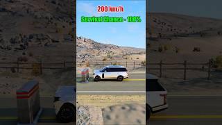 Range Rover  Crash Test at Different Speeds!  | BeamNG.drive Realistic Test