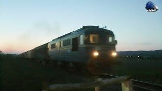 LDE2100 60-1645-0 & Marfar VTS Freight Train pe Seară/on Evening in Butan - 28 April 2020