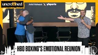 Roy Jones Jr & Jim Lampley's emotional reunion | The Ariel Helwani Show