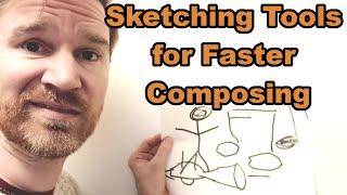 What are the best sketching tools for orchestrating in a DAW?