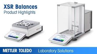 XSR Laboratory Balance Product Highlights