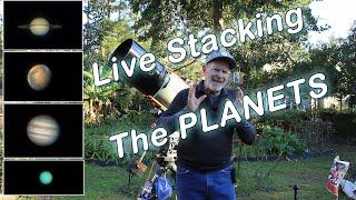 Stacking The Planets Live In Sharpcap: Watch The Magic Happen!