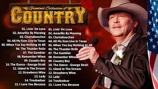 Best Of Alan Jackson, Willie Nelson, Kenny Rogers, Don Williams | TOP 45+Country Legend Music