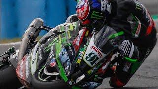 Leon haslam massive high side crash final corner world superbikes