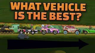 Every Vehicle Height Test! Which Vehicle Can Survive The Longest? HCR2 Vehicle Comparison