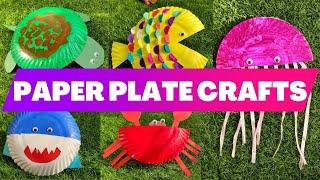 Paper Plate Craft Ideas | Paper Plate Crafts for Kids  | Easy Paper Plate Crafts