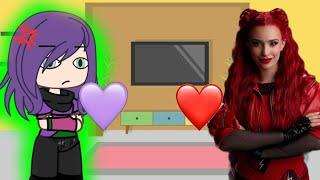 mal and evie react to Red's song in descendants 4!!