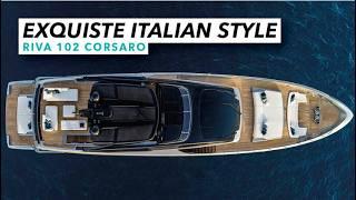 Exquiste Italian Style | Riva 102 Corsaro | Motor Boat & Yachting
