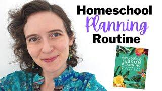 PLAN WITH ME | *EASY* Weekly Homeschool Planning Routine