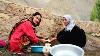 Afghan girls daily life | The most beautiful villages in the farthest parts of Afghanistan