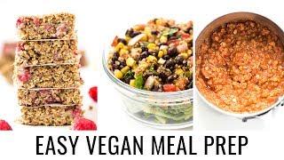 6. VEGAN MEAL PREP | easy & healthy recipes