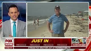 Mike Seidel FOX Weather PTC #9/Helene St. George Island, FL 9-24-2024