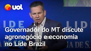 Governador de MT discute avanço do agronegócio e economia com Pacheco e líderes; assista na íntegra