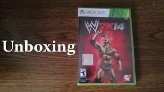 WWE 2K14 Unboxing Xbox 360