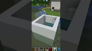 Minecraft 2022 creative mode Room under water (world's smallest violin) #shorts