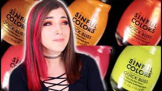 SinfulColors Vacay Vibes Nail Polish Collection Swatches and Review || KELLI MARISSA