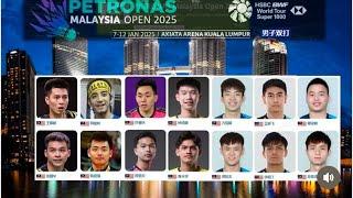 Petronas Malaysia Open 2025 Full Schedule | Stars in Action Viktor Axelsen, Sindhu, Prannoy #BWF