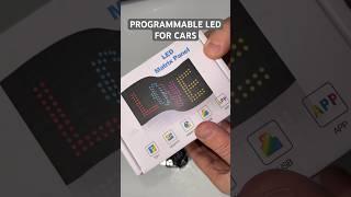 Programmable LED Sign,15''x4'' Pre-Made Animations & Text Scrolling, Bluetooth APP LED Matrix Panel