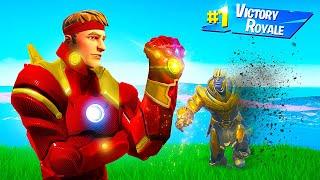 PLAYING AS THE MOST POWERFUL AVENGER in FORTNITE!