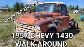 1957 Chevy 1430 Walkaround - Check out this cab from the dry Alberta prairies