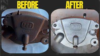 Restoring rusty brake calipers - PBR brake caliper rebuild