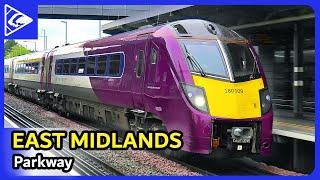 Trains at East Midlands Parkway (MML) 08/05/2023