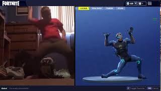 NEW Fortnite Dance Orange Justice vs Orange Shirt Kid