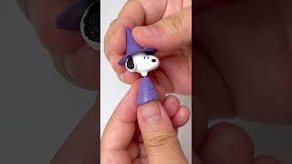 폴리머클레이로 할로윈 스누피 만들기 ‍️ Polymer clay Halloween Snoopy part.1