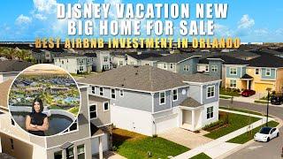 Disney Vacation New Big Home for Sale | Best Airbnb Investment in Orlando