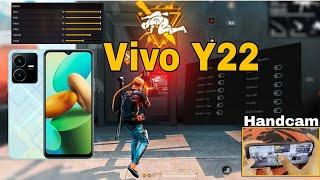 VIVO Y22 FREE FIRE GAMEPLAY AND HANDCAM SHORT VIDEO #vivo #vivoy22 #vivogamingmobile