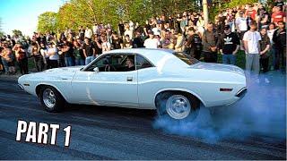 Burnout Season is Officially Open! *Smoky Muscle Car Burnouts* - Vantaa Cruising 5/2024 |PART 1|