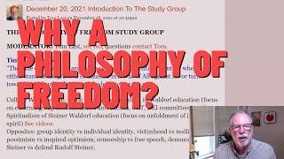 Why Did Rudolf Steiner Write The Philosophy Of Freedom?