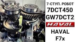 7-ступ. робот Haval F7x 7DCT450 (GW7DCT2). Основные неисправности