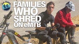 Who Rides Electric Bikes? These Families SHRED eMTB Rides Every Day!