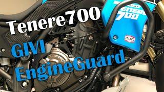 Yamaha Tenere 700 - GIVI Engine Guard install