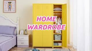 FurniTopper home use wardrobe with modern nordic style