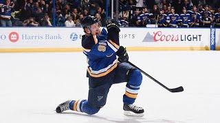 Tarasenko uses stutter step for pretty finish