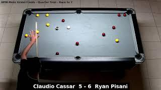 Claudio Cassar vs Ryan Pisani | UPM Mens Grand Finals | Quarter final