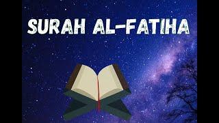 Quran. Surah Al-Fatiha