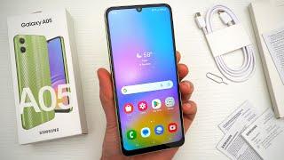 Samsung A05 Unboxing, Hands-On & First Impressions! (The Cheapest Phone)