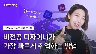 디자인 취준생을 위한 취업 로드맵 | 취업준비기간, 방법, 노하우, 핵심역량 총정리!