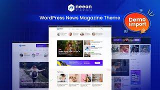 Neeon - WordPress News Magazine Theme [One Click Demo Content Install]