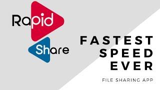 Rapid Share - India's Own File Sharing App | Fastest File Share | EvilRAT Technologies | ShareIt